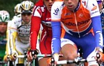 Kim Kirchen w�hrend der dritten Etappe der Tour of Britain 2009